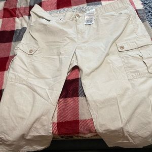 Dockers tan cargo pants size 16